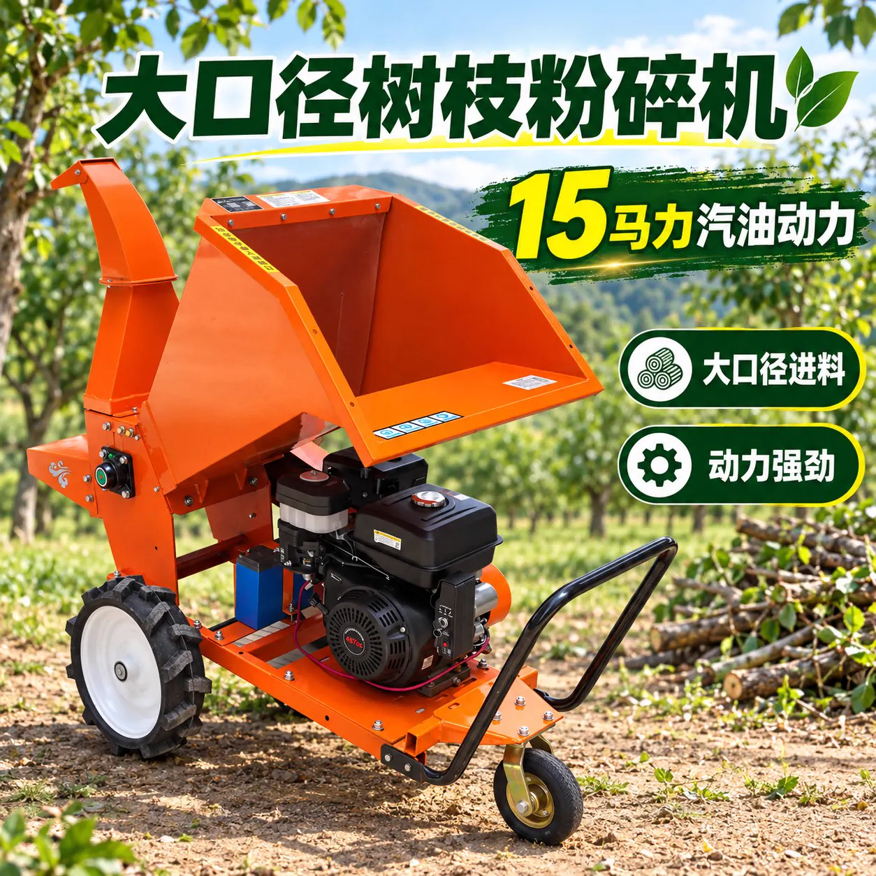 CY-300A Gasoline Chipper product photo