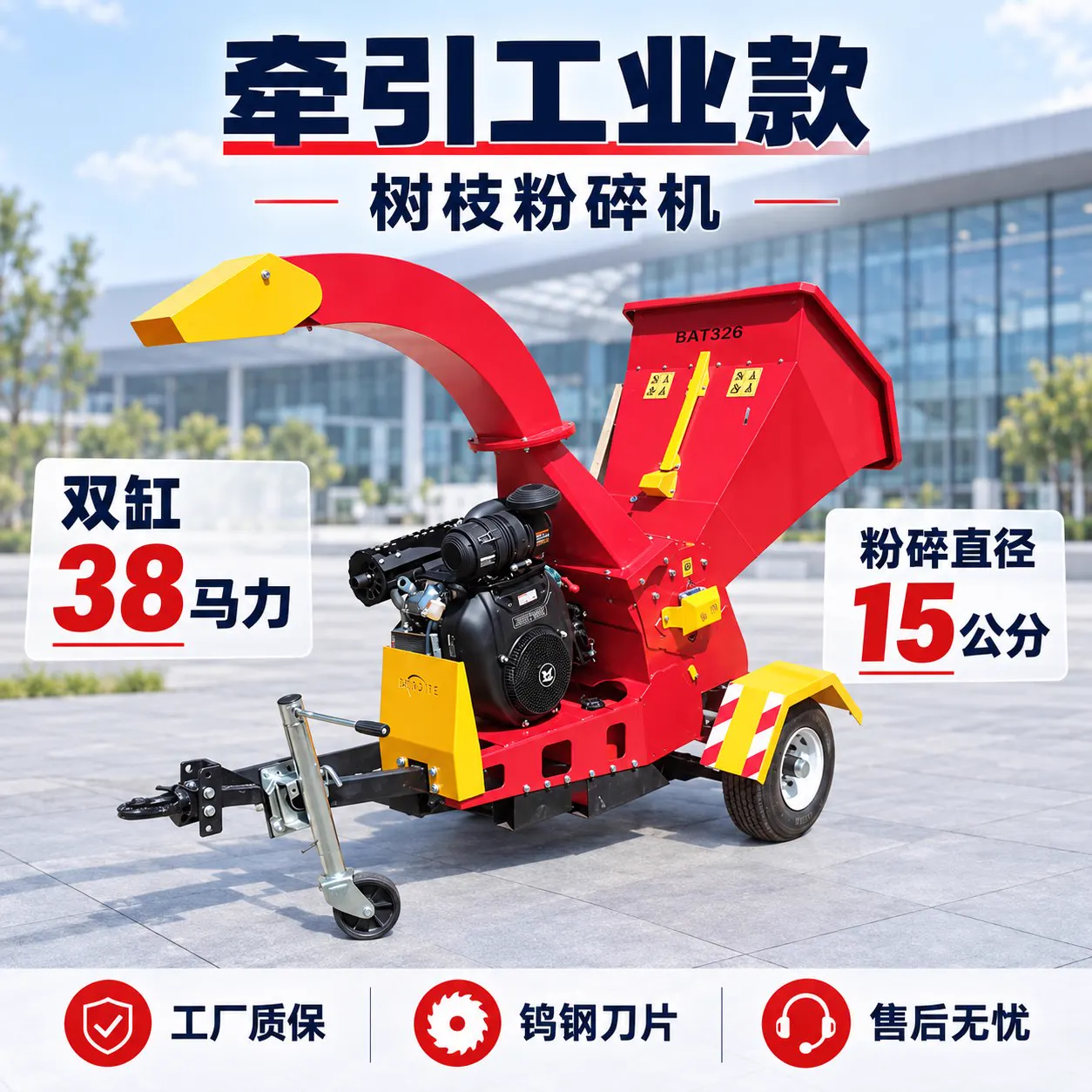 CY-500A Industrial Chipper product photo